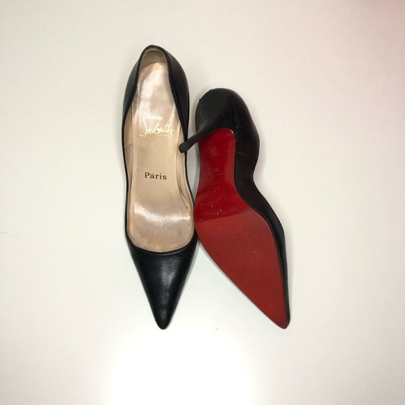 Authentic Christian Louboutin Decoltissimo 85mm with soles - Picture 2 of 6